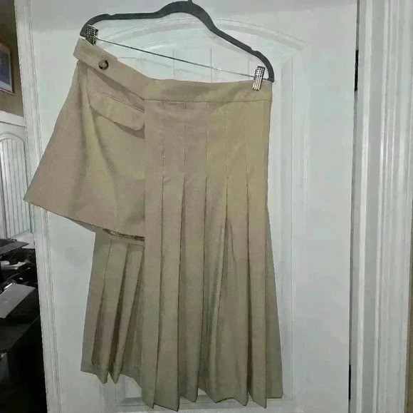 Zara Deconstructed Pant Suit Size XL/XXL Taupe Brown - NWOT AND NWT - Picture 1 of 12